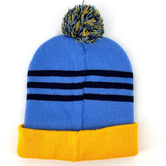 Denver Nuggets NBA Basketball Knit Beanie Cap Hat With Pom One Size - Picture 3 of 5